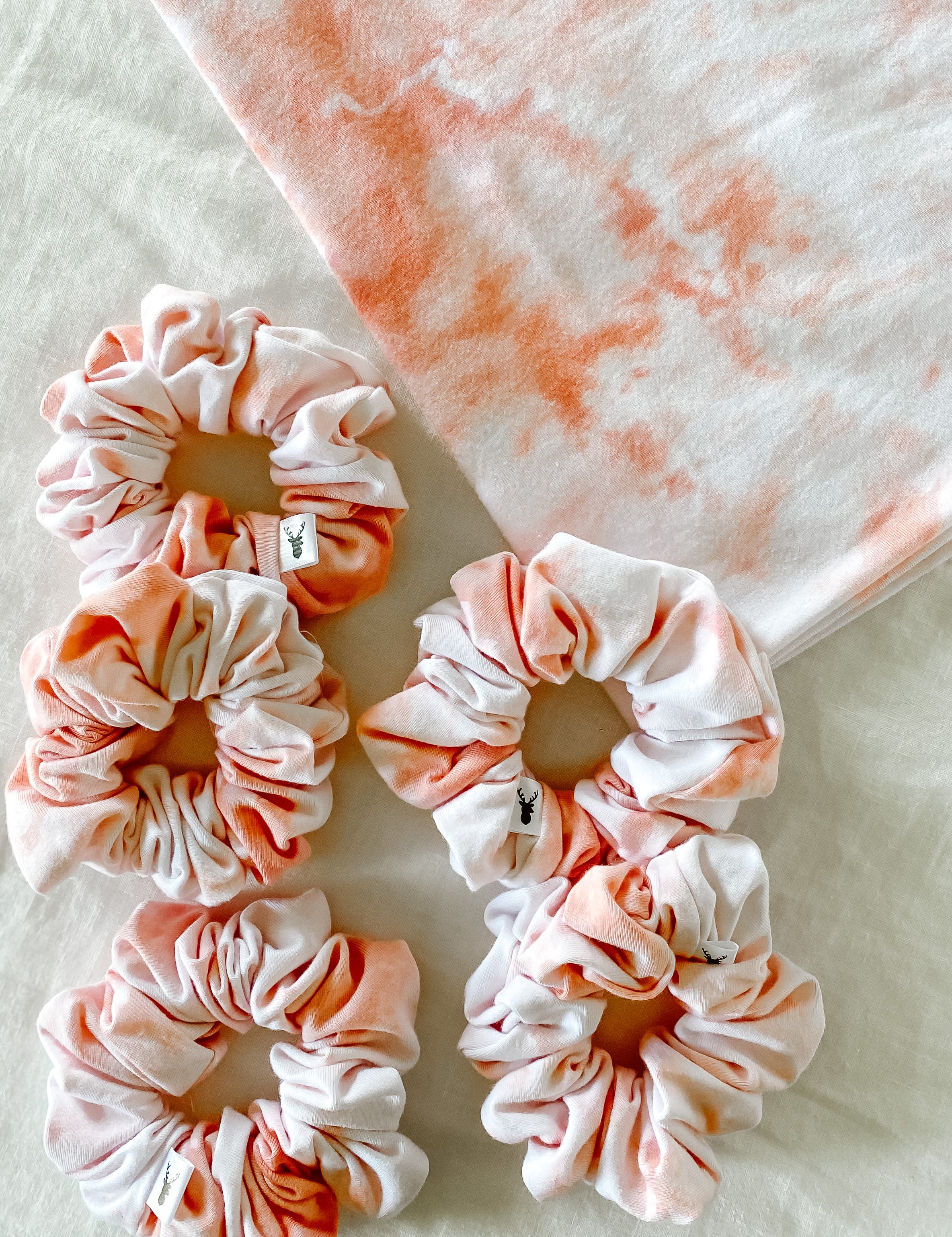 Peach Bellini 🍑 Scrunchie